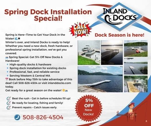 Spring Dock Installation Special!